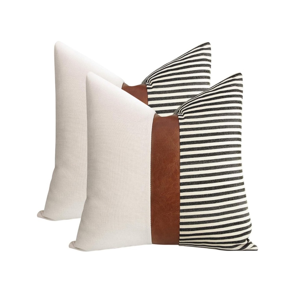 NWT- Farmhouse Pillow Sham Set